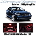 thumbnail image 1 of XtremeVision Interior LED for BMW 5 Series E60 2004-2010 17 pcs Red Interior LED Kit + Installation Tool, 1 of 7