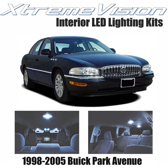 XtremeVision Interior LED for Buick Park Avenue 1998-2005 20 Pieces Cool White Interior LED Kit + Installation Tool