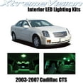 thumbnail image 1 of XtremeVision Interior LED for Cadillac CTS 2003-2007 5 pcs Green Interior LED Kit + Installation Tool, 1 of 7