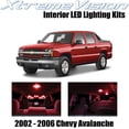 thumbnail image 1 of XtremeVision Interior LED for Chevy Avalanche 2002-2006 16 pcs Red Interior LED Kit + Installation Tool, 1 of 7