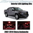 thumbnail image 1 of XtremeVision Interior LED for Chevy Avalanche 2007-2014 14 pcs Red Interior LED Kit + Installation Tool, 1 of 7