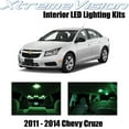 thumbnail image 1 of XtremeVision Interior LED for Chevy Cruze 2011-2014 12 pcs Green Interior LED Kit + Installation Tool, 1 of 7