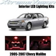 thumbnail image 1 of XtremeVision Interior LED for Chevy Malibu 2005-2007 6 pcs Red Interior LED Kit + Installation Tool, 1 of 6
