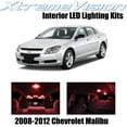 thumbnail image 1 of XtremeVision Interior LED for Chevy Malibu 2008-2012 5 pcs Red Interior LED Kit + Installation Tool, 1 of 7