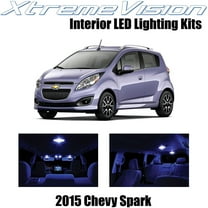 XtremeVision Interior LED for Chevy Spark 2015 4 pcs Blue Interior LED Kit Installation Tool