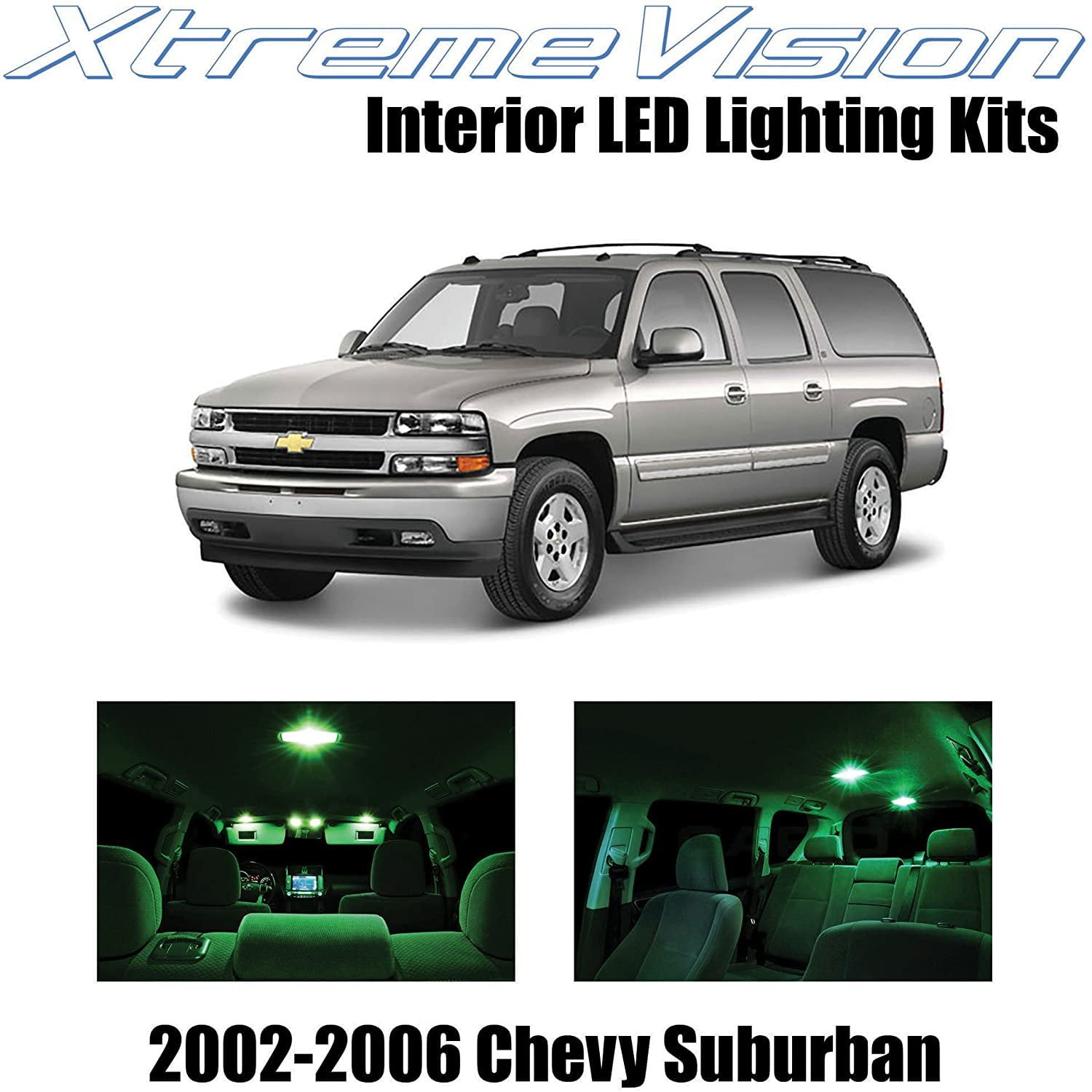 XtremeVision Blue Interior LED Kit For 2002-2010 Ford Explorer (20 Bulbs + Tool)