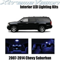 XtremeVision Interior LED for Chevy Suburban 2007-2014 14 pcs Blue Interior LED Kit   Installation Tool