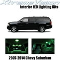 thumbnail image 1 of XtremeVision Interior LED for Chevy Suburban 2007-2014 14 pcs Green Interior LED Kit + Installation Tool, 1 of 7