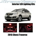 thumbnail image 1 of XtremeVision Interior LED for Chevy Traverse 2015+ 14 pcs Red Interior LED Kit + Installation Tool, 1 of 7