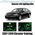 thumbnail image 1 of XtremeVision Interior LED for Chrysler Sebring 2007-2010 10 pcs Green Interior LED Kit + Installation Tool, 1 of 3