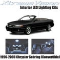 thumbnail image 1 of XtremeVision Interior LED for Chrysler Sebring Convertible 1996-2000 8 Pieces Cool White Interior LED Kit + Installation Tool, 1 of 9