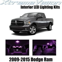 XtremeVision Interior LED for Dodge Ram 2009-2015 6 pcs Pink Interior LED Kit   Installation Tool