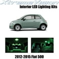 thumbnail image 1 of XtremeVision Interior LED for Fiat 500 2012-2015 3 pcs Green Interior LED Kit + Installation Tool, 1 of 7