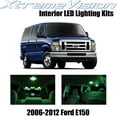 thumbnail image 1 of XtremeVision Interior LED for Ford E150 2006-2012 6 pcs Green Interior LED Kit + Installation Tool, 1 of 7