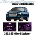 thumbnail image 1 of XtremeVision Interior LED for Ford Explorer 2002-2010 10 pcs Pink Interior LED Kit + Installation Tool, 1 of 4