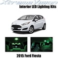 thumbnail image 1 of XtremeVision Interior LED for Ford Fiesta 2015+ 7 pcs Green Interior LED Kit + Installation Tool Tool, 1 of 7