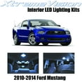 thumbnail image 1 of XtremeVision Interior LED for Ford Mustang 2010-2014 5 Pieces Cool White Interior LED Kit + Installation Tool, 1 of 8