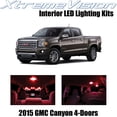 thumbnail image 1 of XtremeVision Interior LED for GMC Canyon 4-Door 2015+ 13 pcs Red Interior LED Kit + Installation Tool, 1 of 3