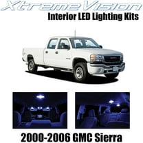 XtremeVision Interior LED for GMC Sierra 2000-2006 16 pcs Blue Interior LED Kit   Installation Tool