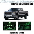 thumbnail image 1 of XtremeVision Interior LED for GMC Sierra 2015+ 2 pcs Green Interior LED Kit + Installation Tool, 1 of 3