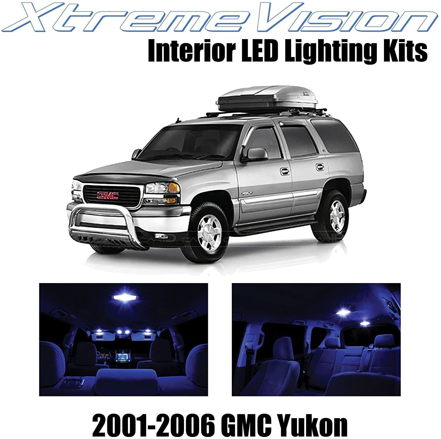XtremeVision Interior LED Bulb Kit For 1999-2006 Chevy Silverado - 18 Piece Pure White Kit + Tool