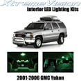 thumbnail image 1 of XtremeVision Interior LED for GMC Yukon 2001-2006 18 pcs Green Interior LED Kit + Installation Tool, 1 of 7