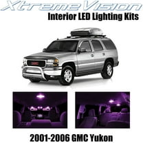 XtremeVision Interior LED for GMC Yukon 2001-2006 18 pcs Pink Interior LED Kit   Installation Tool