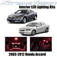thumbnail image 1 of XtremeVision Interior LED for Honda Accord 2003-2012 12 pcs Red Interior LED Kit + Installation Tool, 1 of 7