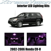 XtremeVision Interior LED for Honda CR-V 2002-2006 12 pcs Pink Interior LED Kit   Installation Tool