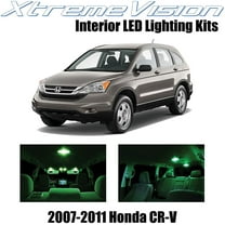 XtremeVision Interior LED for Honda CR-V 2007-2011 8 pcs Green Interior LED Kit Installation Tool