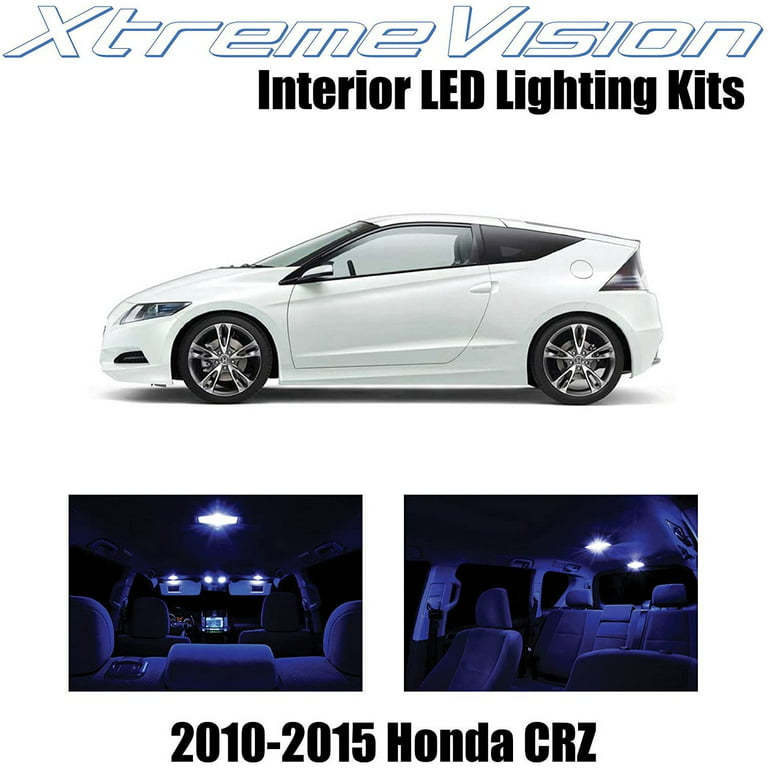 XtremeVision Interior LED for Honda CR-Z 2010-2015 9 pcs Blue