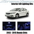 thumbnail image 1 of XtremeVision Interior LED for Honda Civic 2013-2015 8 pcs Blue Interior LED Kit + Installation Tool, 1 of 7