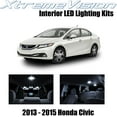 thumbnail image 1 of XtremeVision Interior LED for Honda Civic 2013-2015 8 pcs Pure White Interior LED Kit + Installation Tool, 1 of 7