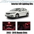 thumbnail image 1 of XtremeVision Interior LED for Honda Civic 2013-2015 8 pcs Red Interior LED Kit + Installation Tool, 1 of 7