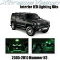 thumbnail image 1 of XtremeVision Interior LED for Hummer H3 2005-2010 15 pcs Green Interior LED Kit + Installation Tool, 1 of 4