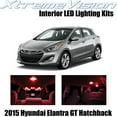 thumbnail image 1 of XtremeVision Interior LED for Hyundai Elantra GT Hatchback 2015+ 9 pcs Red Interior LED Kit + Installation Tool, 1 of 3
