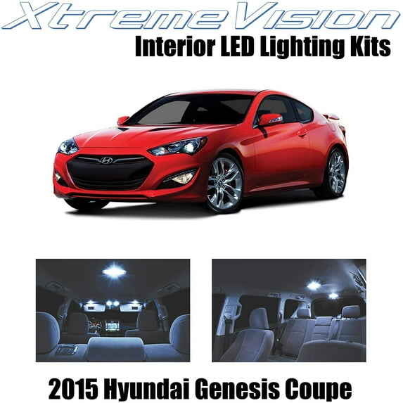 XtremeVision Interior LED for Hyundai Genesis 2015+ 8 pcs Cool White Interior LED Kit + Installation Tool Tool