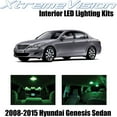 thumbnail image 1 of XtremeVision Interior LED for Hyundai Genisis Sedan 2008-2015 10 pcs Green Interior LED Kit + Installation Tool, 1 of 3