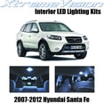 thumbnail image 1 of XtremeVision Interior LED for Hyundai Santa Fe 2007-2012 8 pcs Cool White Interior LED Kit + Installation Tool, 1 of 3