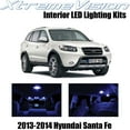 thumbnail image 1 of XtremeVision Interior LED for Hyundai Santa Fe 2013-2014 5 pcs Blue Interior LED Kit + Installation Tool, 1 of 3