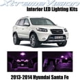 thumbnail image 1 of XtremeVision Interior LED for Hyundai Santa Fe 2013-2014 5 pcs Pink Interior LED Kit + Installation Tool, 1 of 4