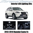 thumbnail image 1 of XtremeVision Interior LED for Hyundai Santa Fe 2013-2014 5 pcs Pure White Interior LED Kit + Installation Tool, 1 of 3