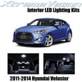thumbnail image 1 of XtremeVision Interior LED for Hyundai Veloster 2011-2014 7 pcs Pure White Interior LED Kit + Installation Tool, 1 of 3