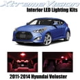 thumbnail image 1 of XtremeVision Interior LED for Hyundai Veloster 2011-2014 7 pcs Red Interior LED Kit + Installation Tool, 1 of 3