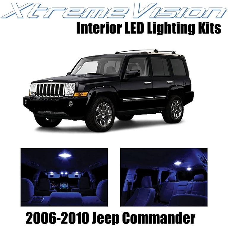 XtremeVision Blue Interior LED Kit For Mazda 6 (2003-2008) - 8 Piece Premium LED Bulbs + Tool