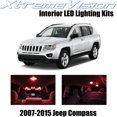 thumbnail image 1 of XtremeVision Interior LED for Jeep Compass 2007-2015 4 pcs Red Interior LED Kit + Installation Tool, 1 of 3