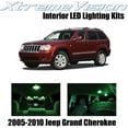 thumbnail image 1 of XtremeVision Interior LED for Jeep Grand Cherokee 2005-2010 9 pcs Green Interior LED Kit + Installation Tool, 1 of 7