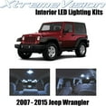 thumbnail image 1 of XtremeVision Interior LED for Jeep Wrangler JK 2007-2015 5 pcs Cool White Interior LED Kit + Installation Tool, 1 of 7