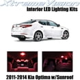 thumbnail image 1 of XtremeVision Interior LED for Kia Optima 2011-2014 10 pcs Red Interior LED Kit + Installation Tool Tool, 1 of 7