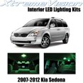 thumbnail image 1 of XtremeVision Interior LED for Kia Sedona 2007-2012 11 pcs Green Interior LED Kit + Installation Tool, 1 of 3